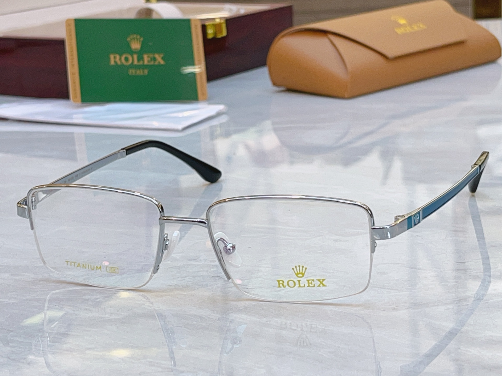 ，【ROLE*】 劳力*士新款眼镜架，钛架 MODEL：SS1162，SIZE：54口18-145