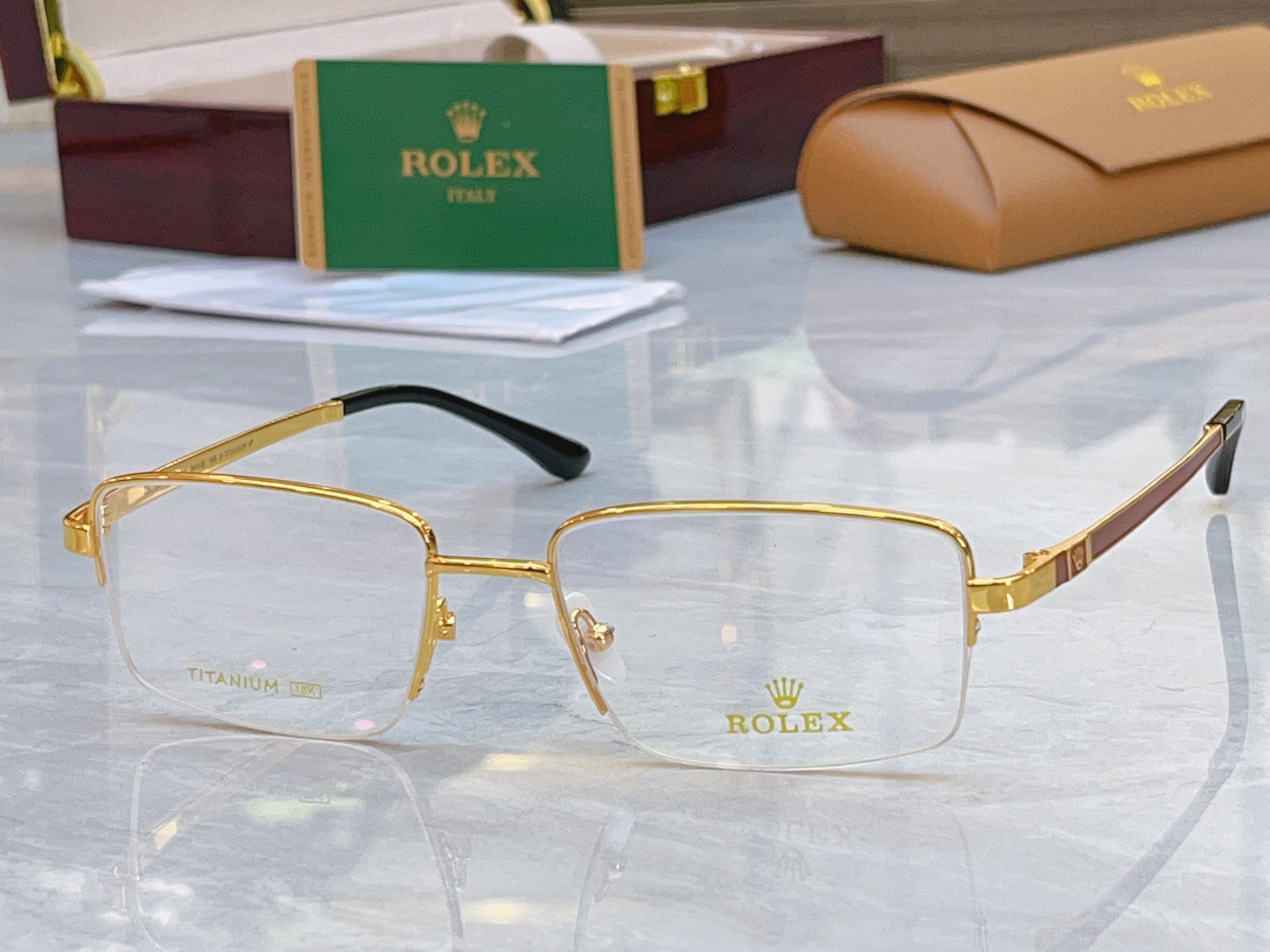 ，【ROLE*】 劳力*士新款眼镜架，钛架 MODEL：SS1162，SIZE：54口18-145