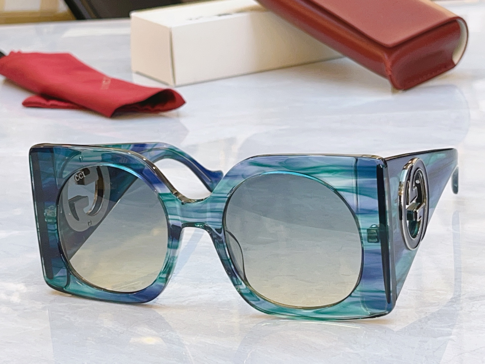 ，【GUCC*】古*驰新款太阳镜，MODEL：GG1631，SIZE：53口22-145