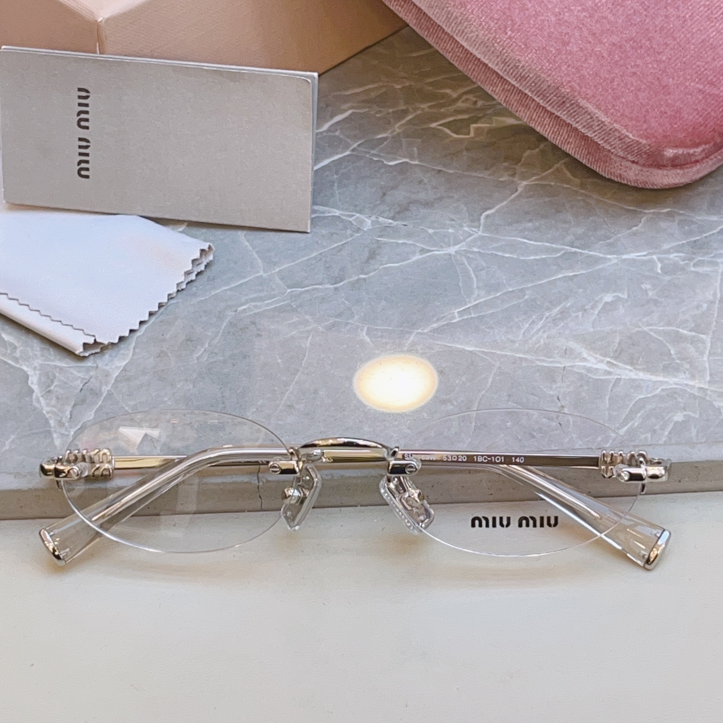 ，【MIUMI*】缪*缪新款眼镜架，Mod: SMU 53W 高版本✨，SIZE:53口20-140