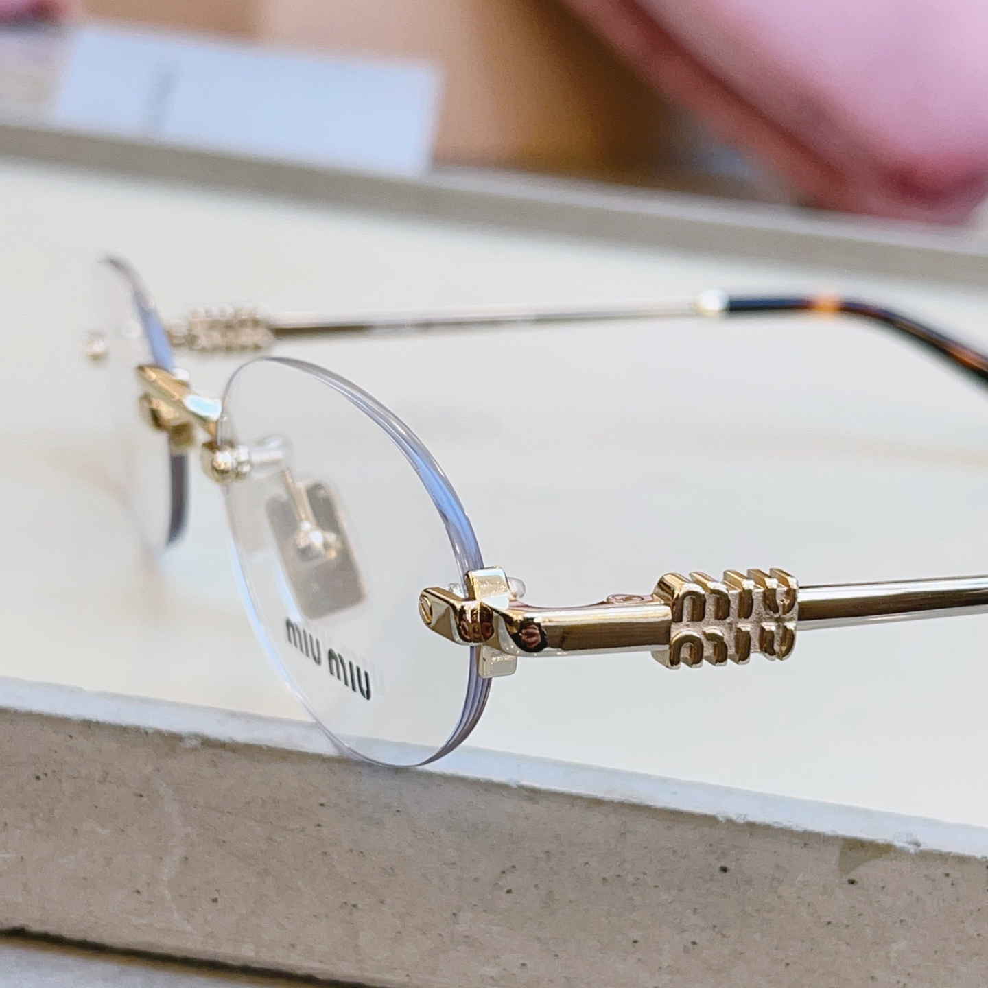 ，【MIUMI*】缪*缪新款眼镜架，Mod: SMU 53W 高版本✨，SIZE:53口20-140