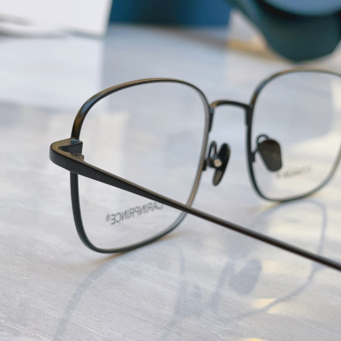 ，【CARI*】卡*琳新款眼镜架 钛，MODEL:2A68，SIZE：55口21-148