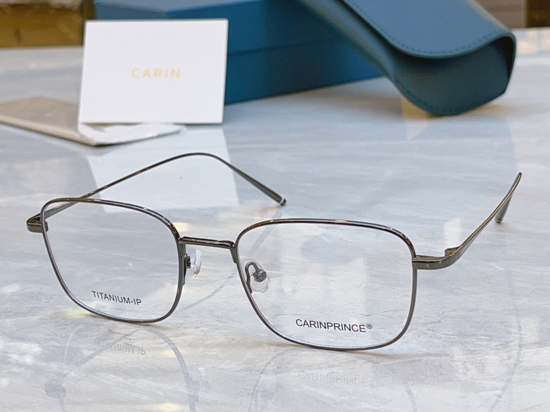 ，【CARI*】卡*琳新款眼镜架 钛，MODEL:2A68，SIZE：55口21-148