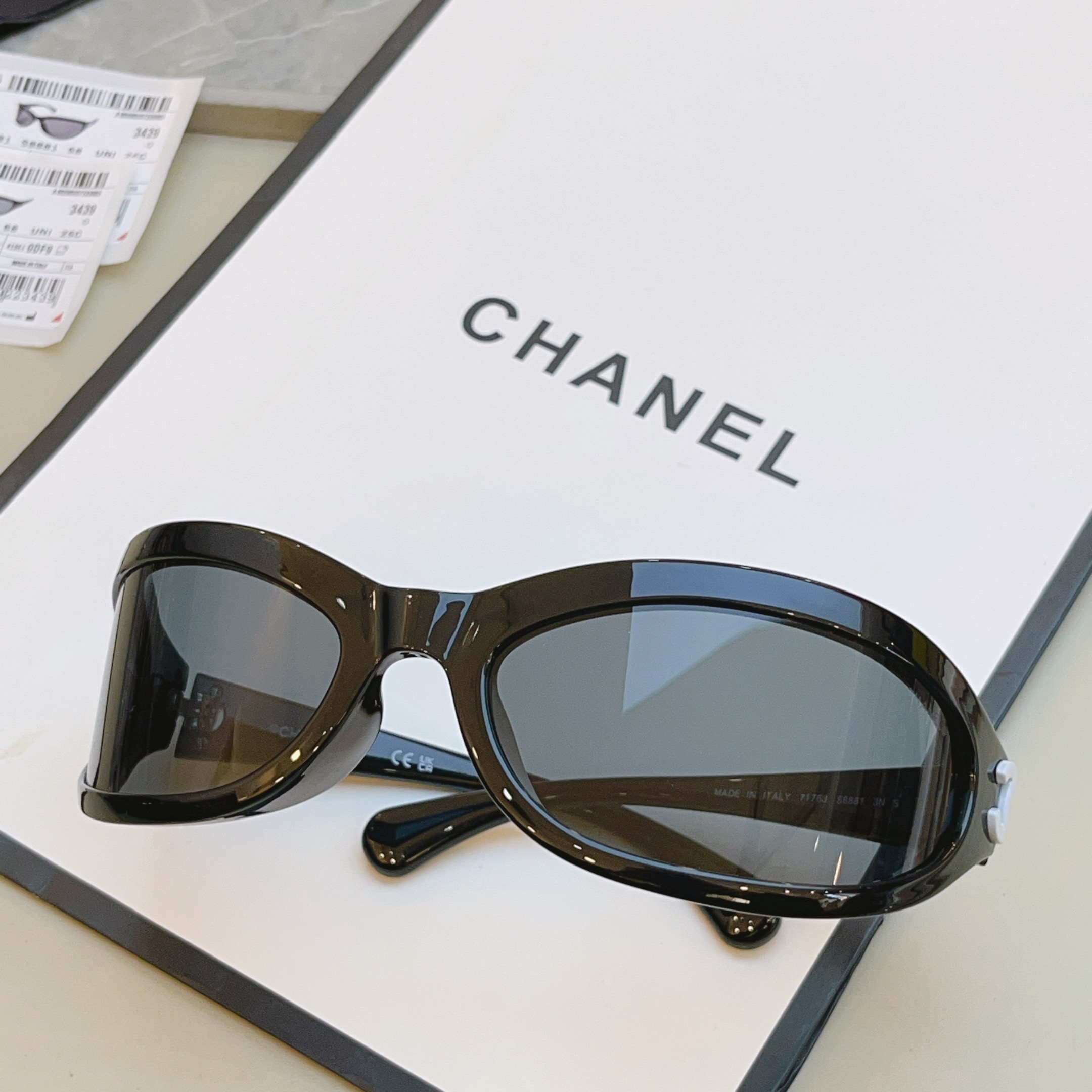 ，【CHANE*】香奈儿新款太阳镜，MODEL：71763 高版本✨，SIZE：S