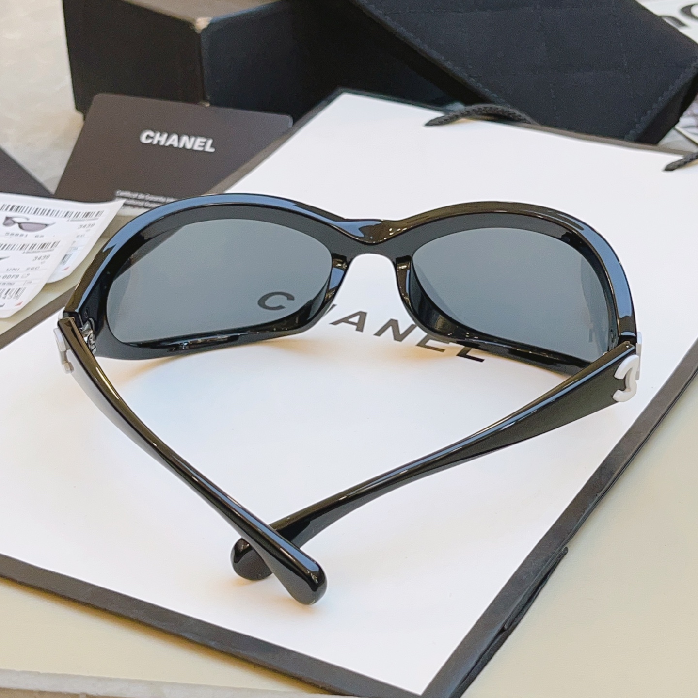 ，【CHANE*】香奈儿新款太阳镜，MODEL：71763 高版本✨，SIZE：S