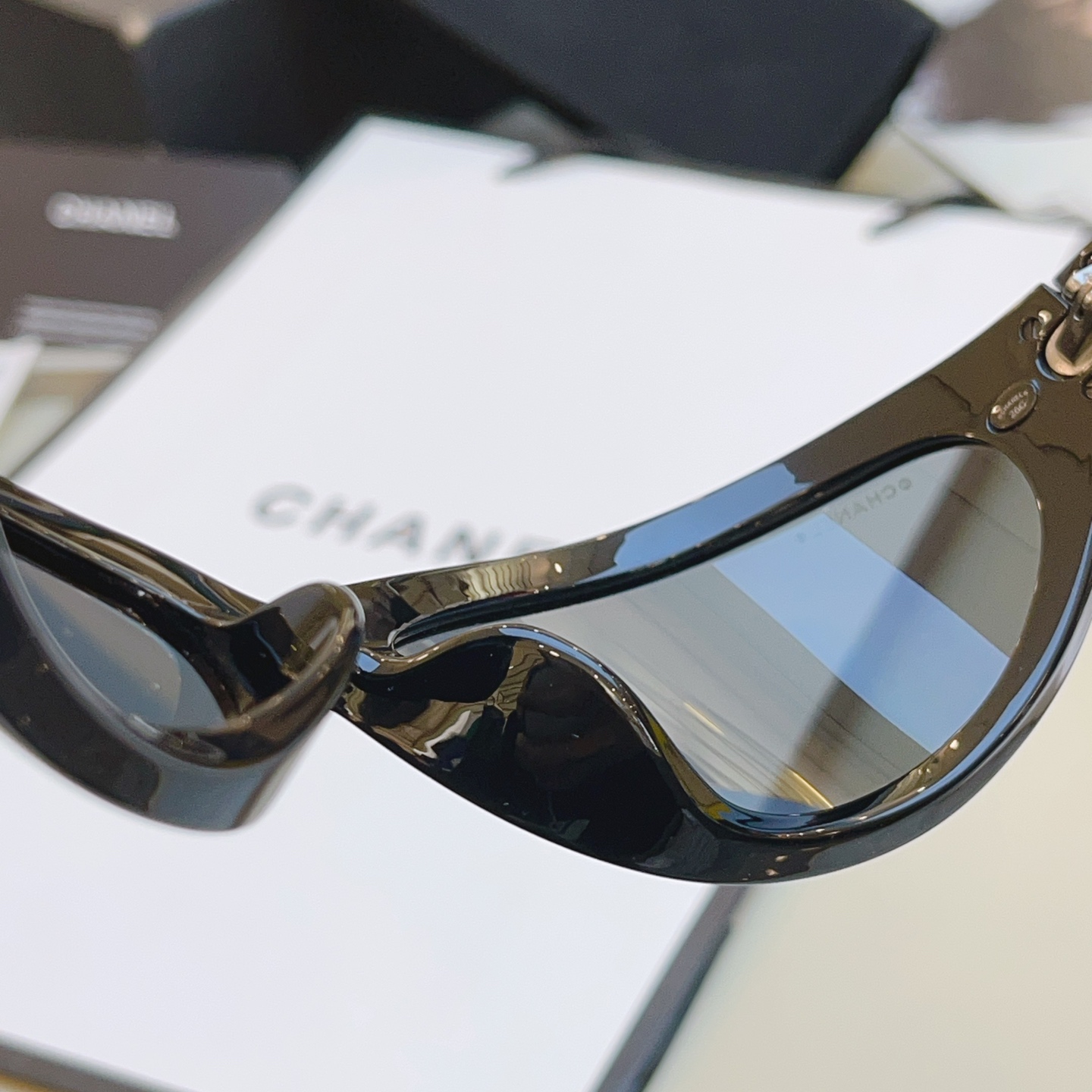 ，【CHANE*】香奈儿新款太阳镜，MODEL：71763 高版本✨，SIZE：S