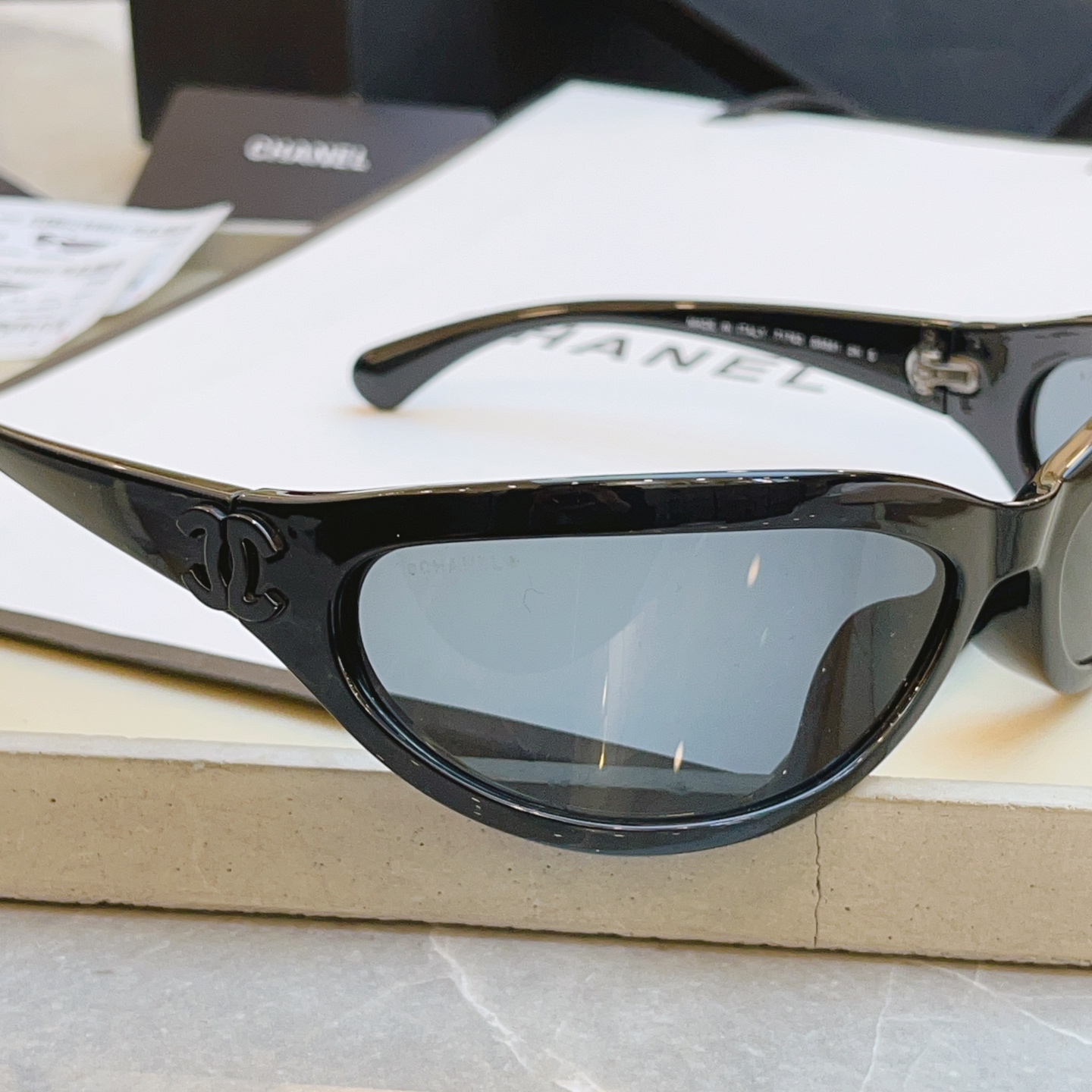 ，【CHANE*】香奈儿新款太阳镜，MODEL：71763 高版本✨，SIZE：S