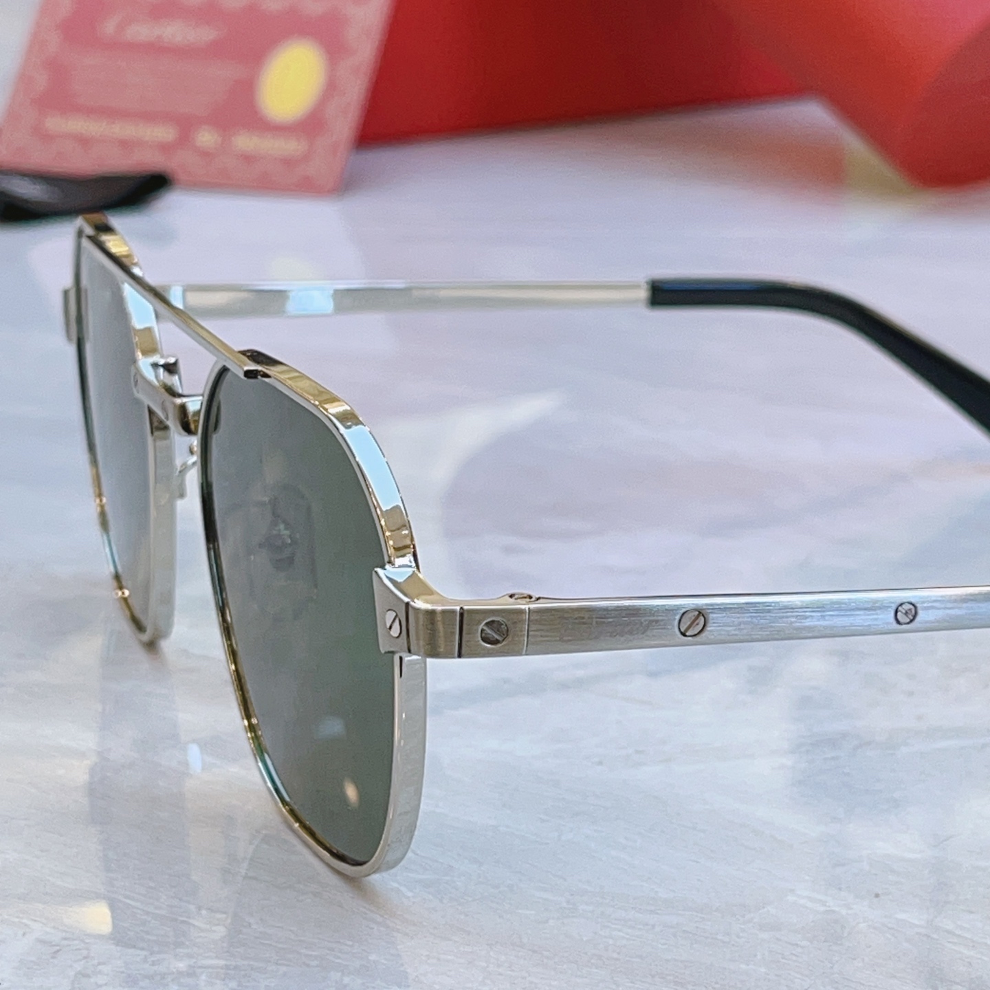 ，【CARTIE*】卡地*亚新款太阳镜，Mod:CT0462S，Size:52口20-145