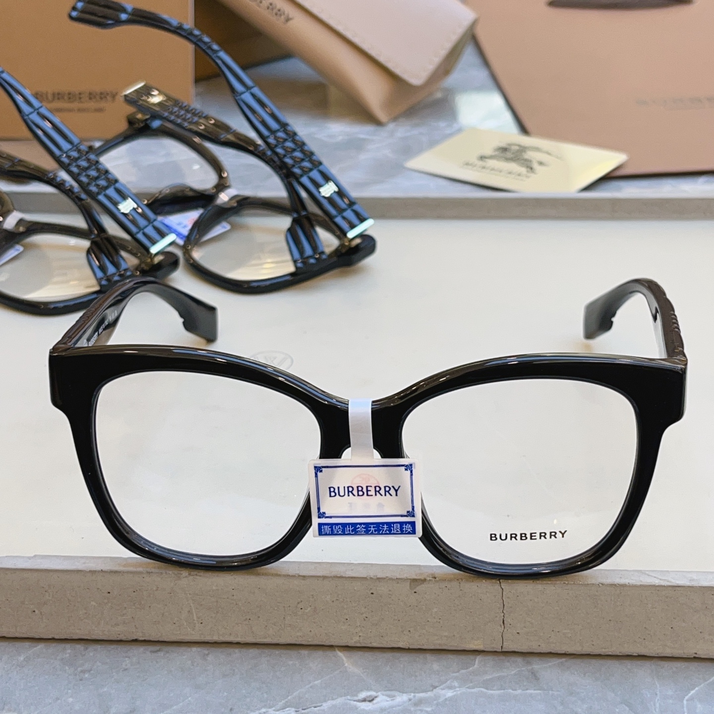 ，【BURBERR*】巴宝*莉新款眼镜架 高版本✨，MODEL：BE 2363，SIZE：53口17-1