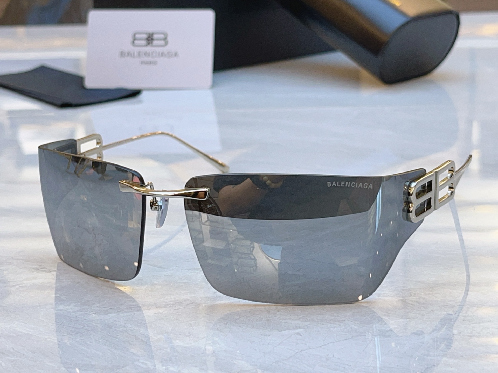 ，【BALENCIAG*】巴黎*世家新款太阳镜，MODEL：BB0485S，SIZE：64口18-105