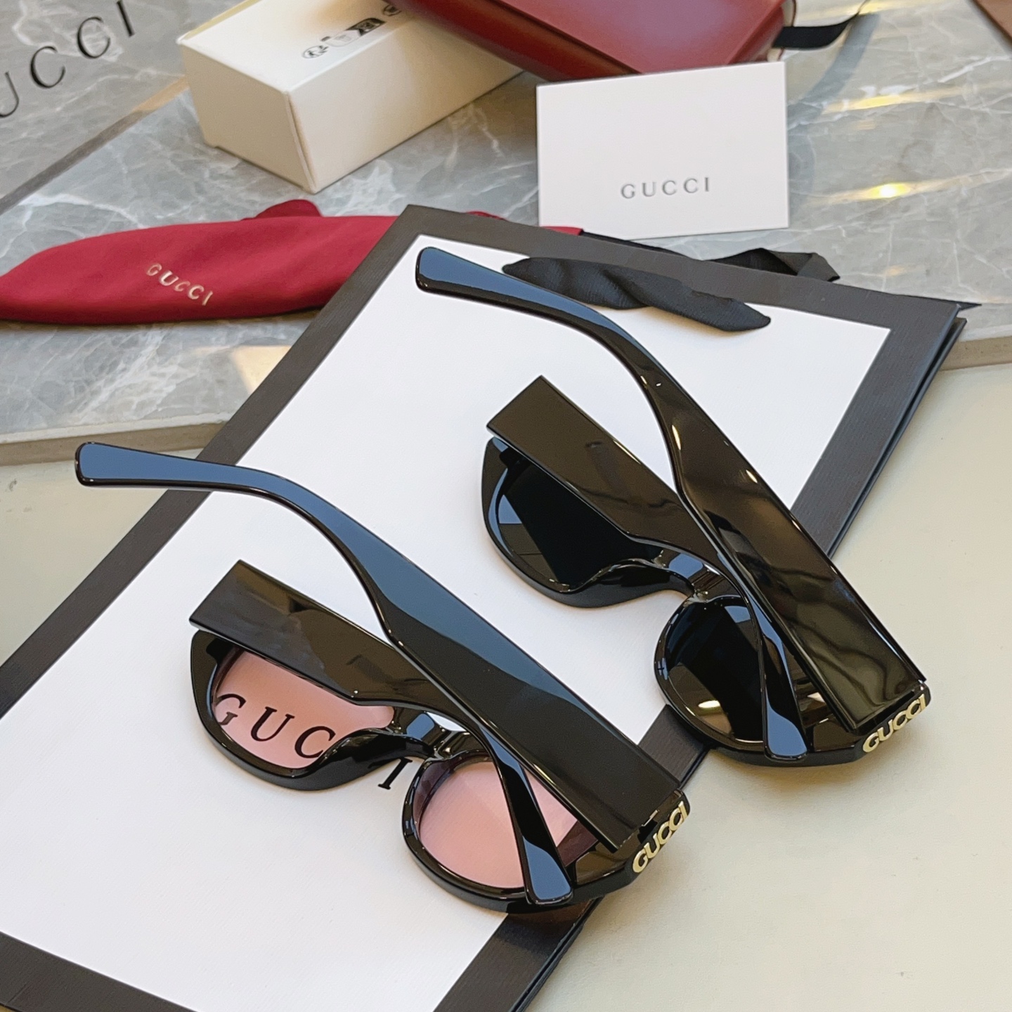，【GUCC*】古*驰新款太阳镜 高版本✨，MODEL：GG2044SA，SIZE：55口21-145