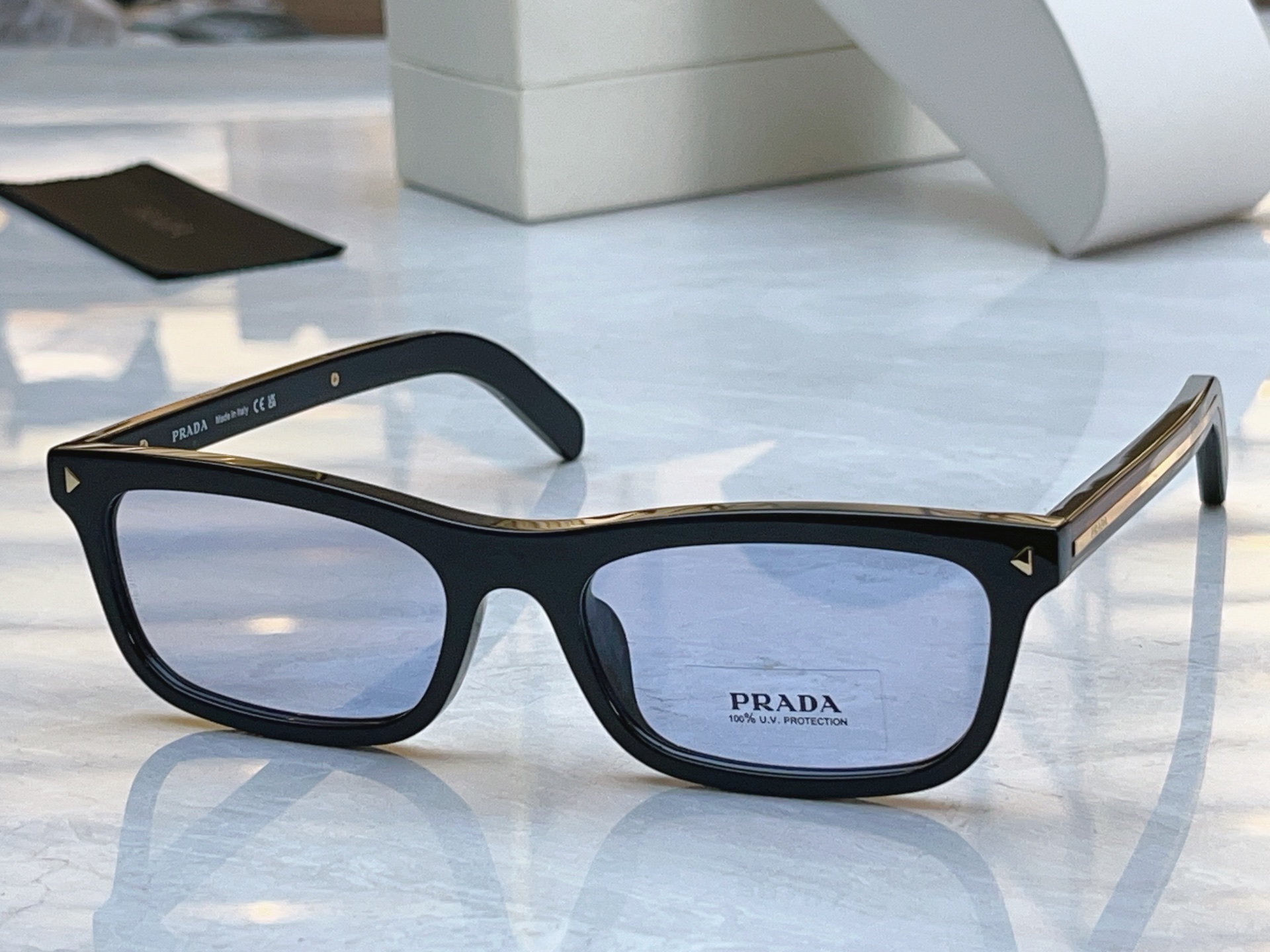 ，【PRAD*】普拉*达新款太阳镜🕶️，MODEL：PR D05S，SIZE：53口19-145