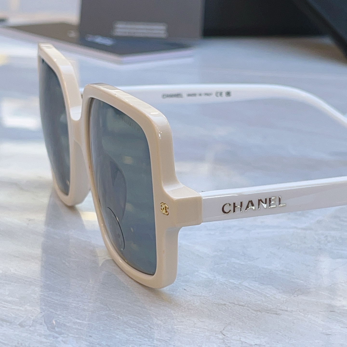 ，【CHANE*】香奈*儿新款太阳镜，MODEL：71773，SIZE：53口20-140