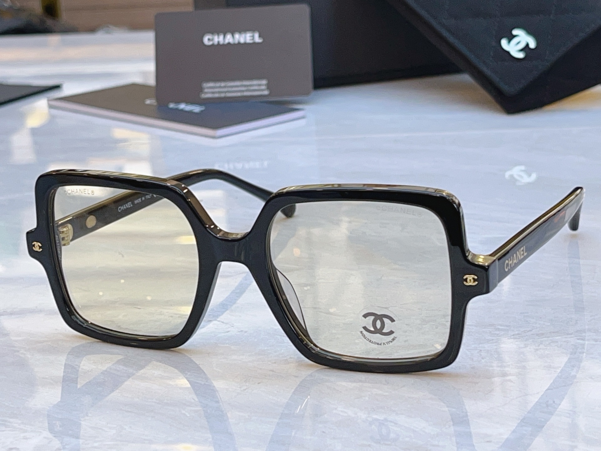 ，【CHANE*】香奈*儿新款太阳镜，MODEL：71773，SIZE：53口20-140