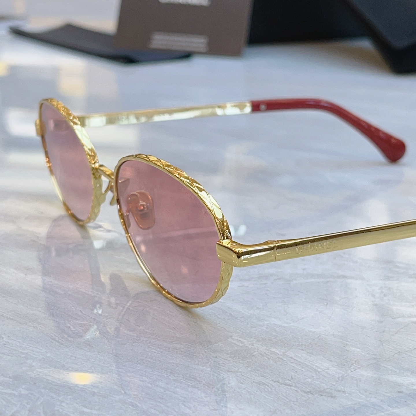 ，【CHANE*】香奈*儿新款太阳镜，MODEL：CH2227，SIZE：55口18-145