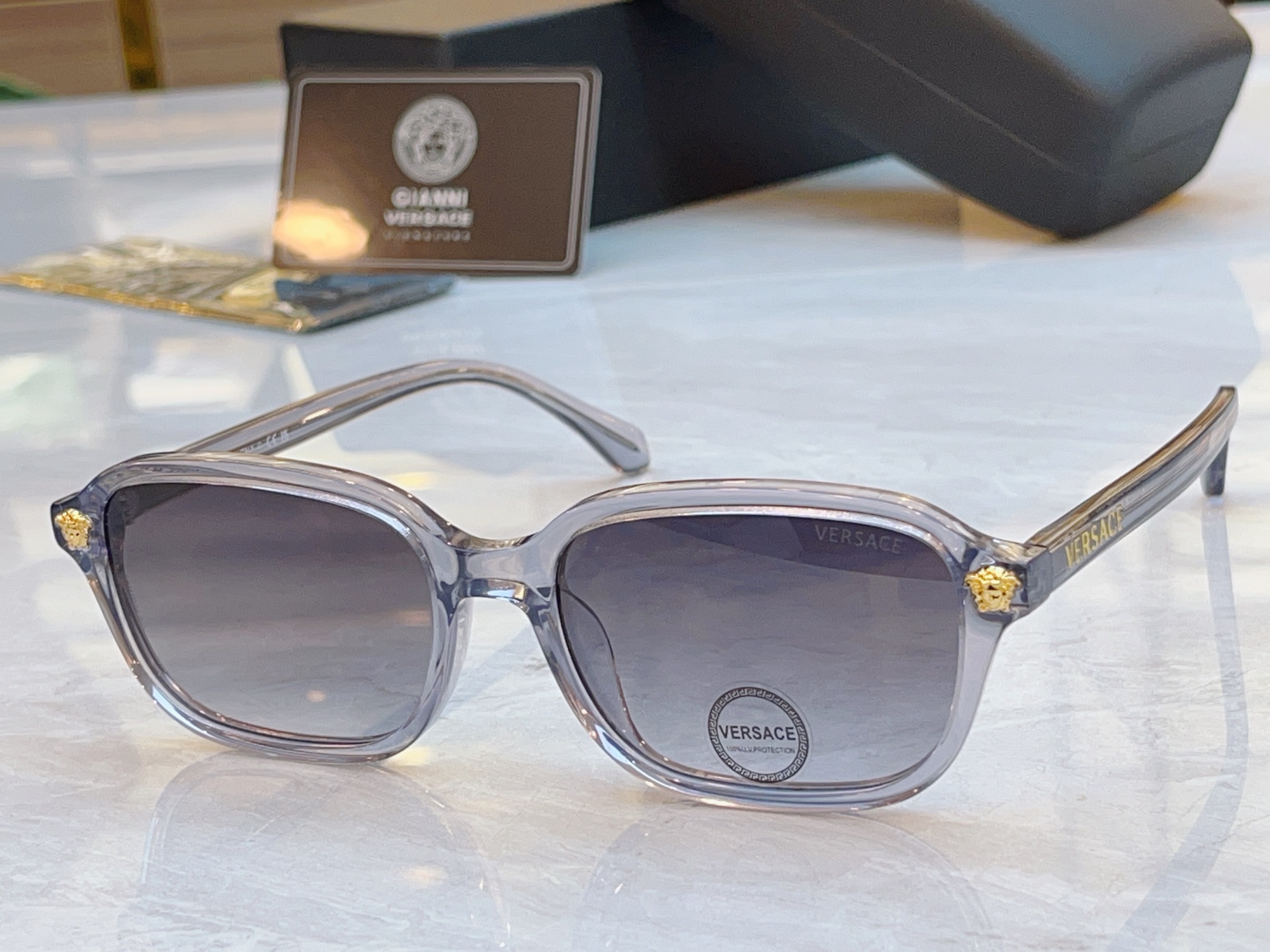 ，【VERSAC*】范思*哲新款太阳镜，MODEL：VE 4514D，SIZE：54口19-145