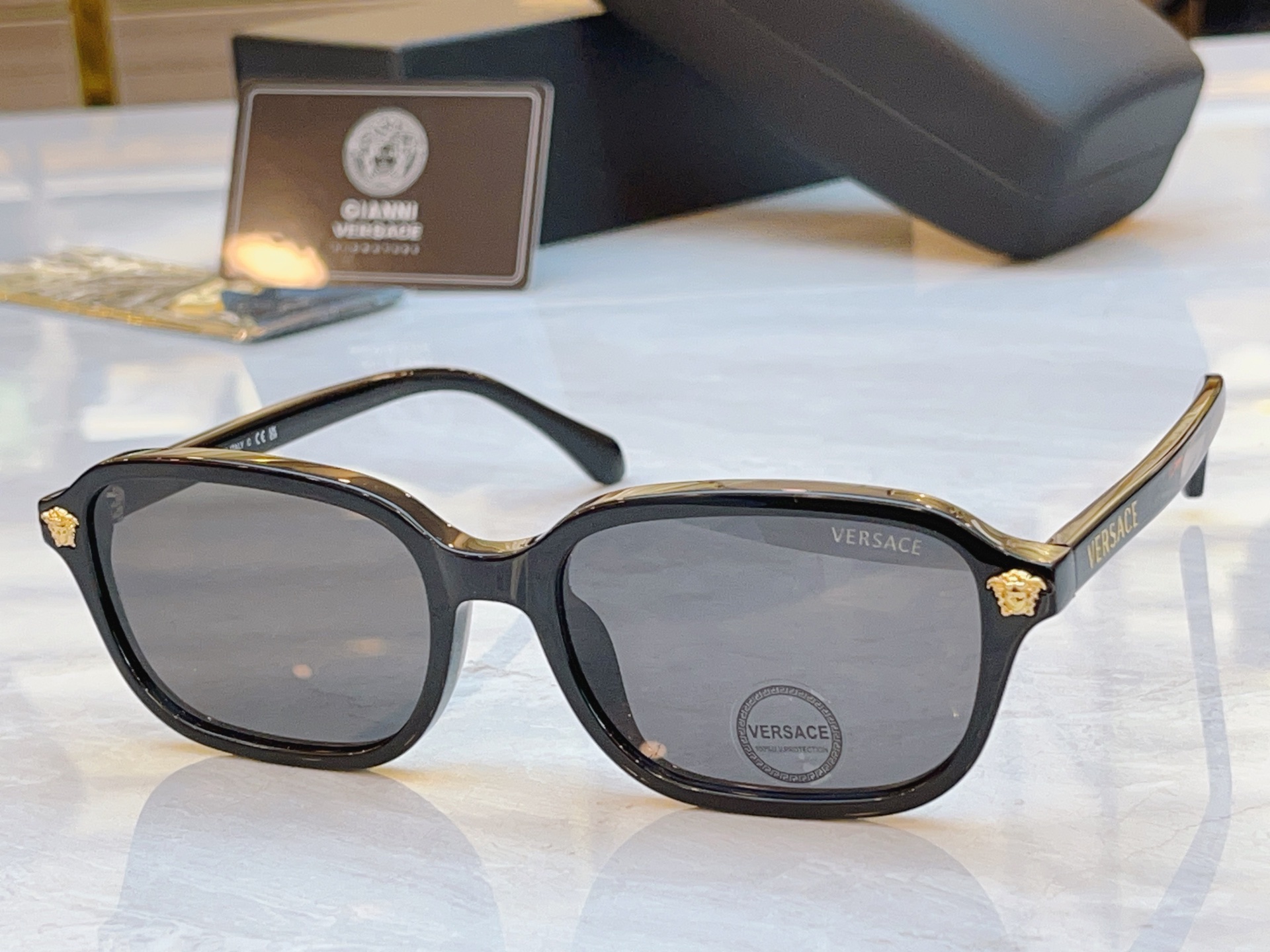 ，【VERSAC*】范思*哲新款太阳镜，MODEL：VE 4514D，SIZE：54口19-145