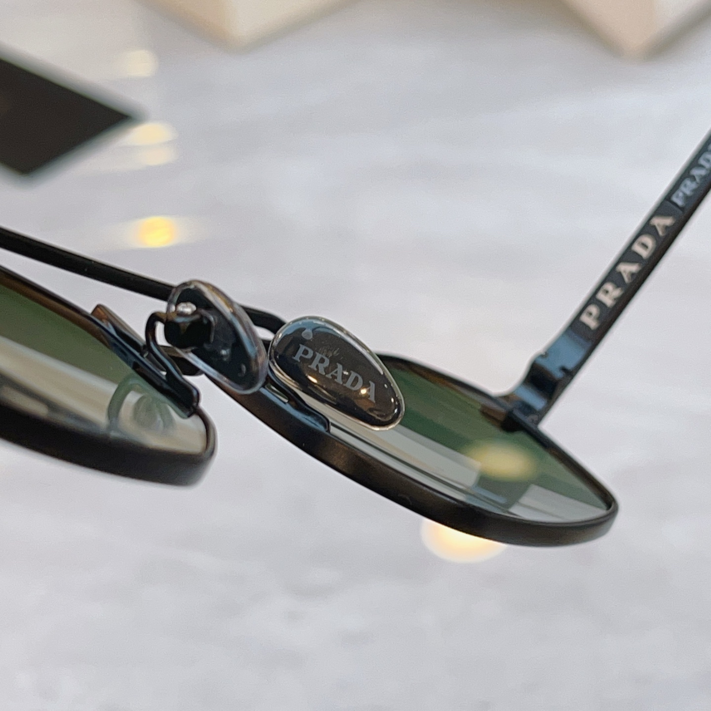 ，【PRAD*】普拉*达新款太阳镜🕶️，MODEL：PR D53S，SIZE：55口19-140