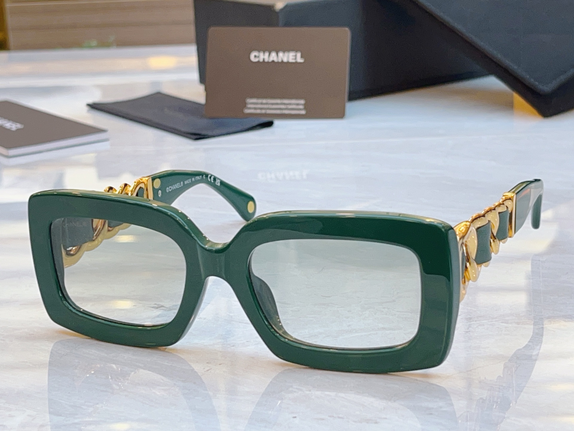 ，【CHANE*】香奈*儿新款太阳镜，MODEL：CH9183，SIZE：54口20-140