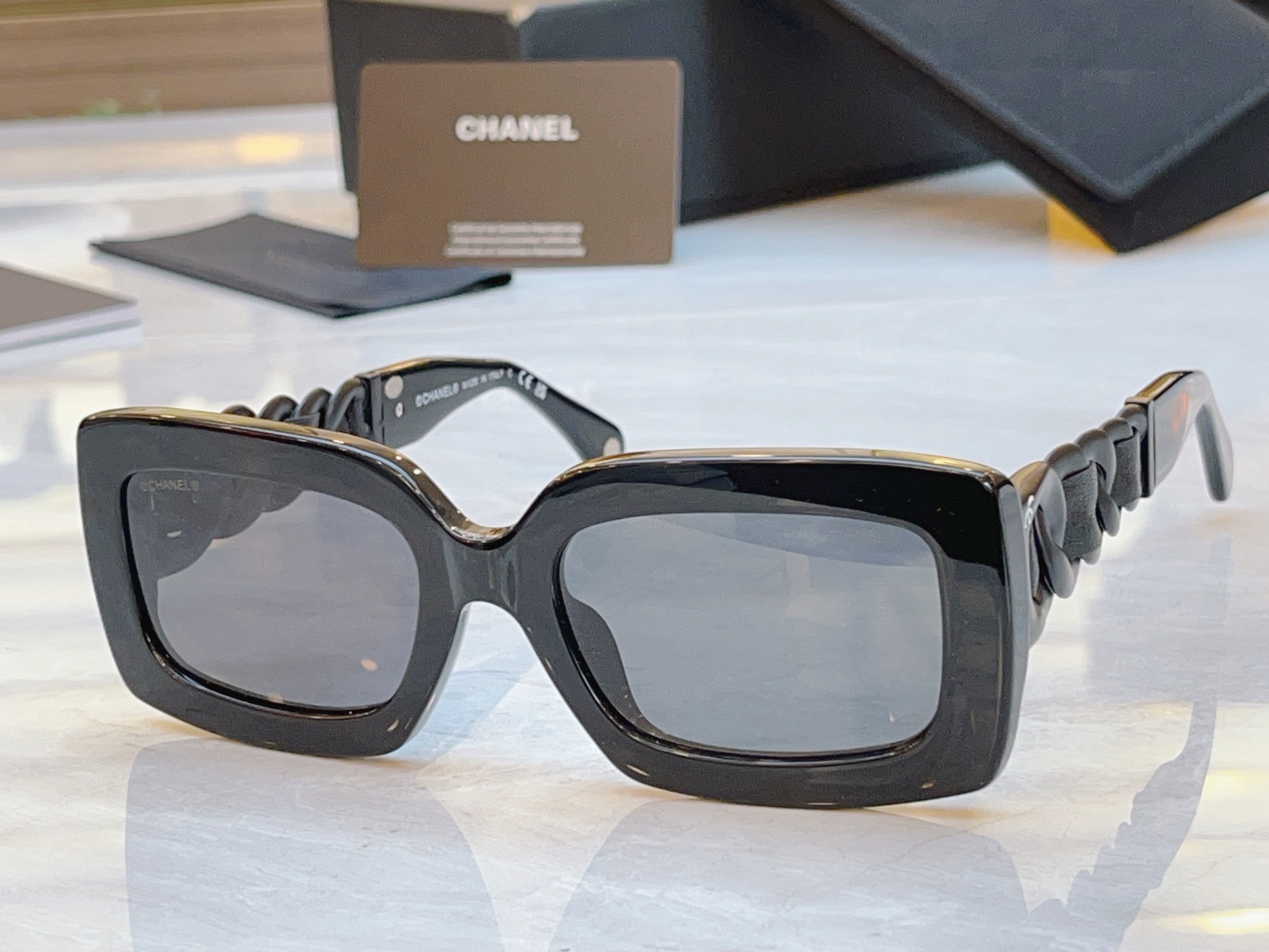 ，【CHANE*】香奈*儿新款太阳镜，MODEL：CH9183，SIZE：54口20-140