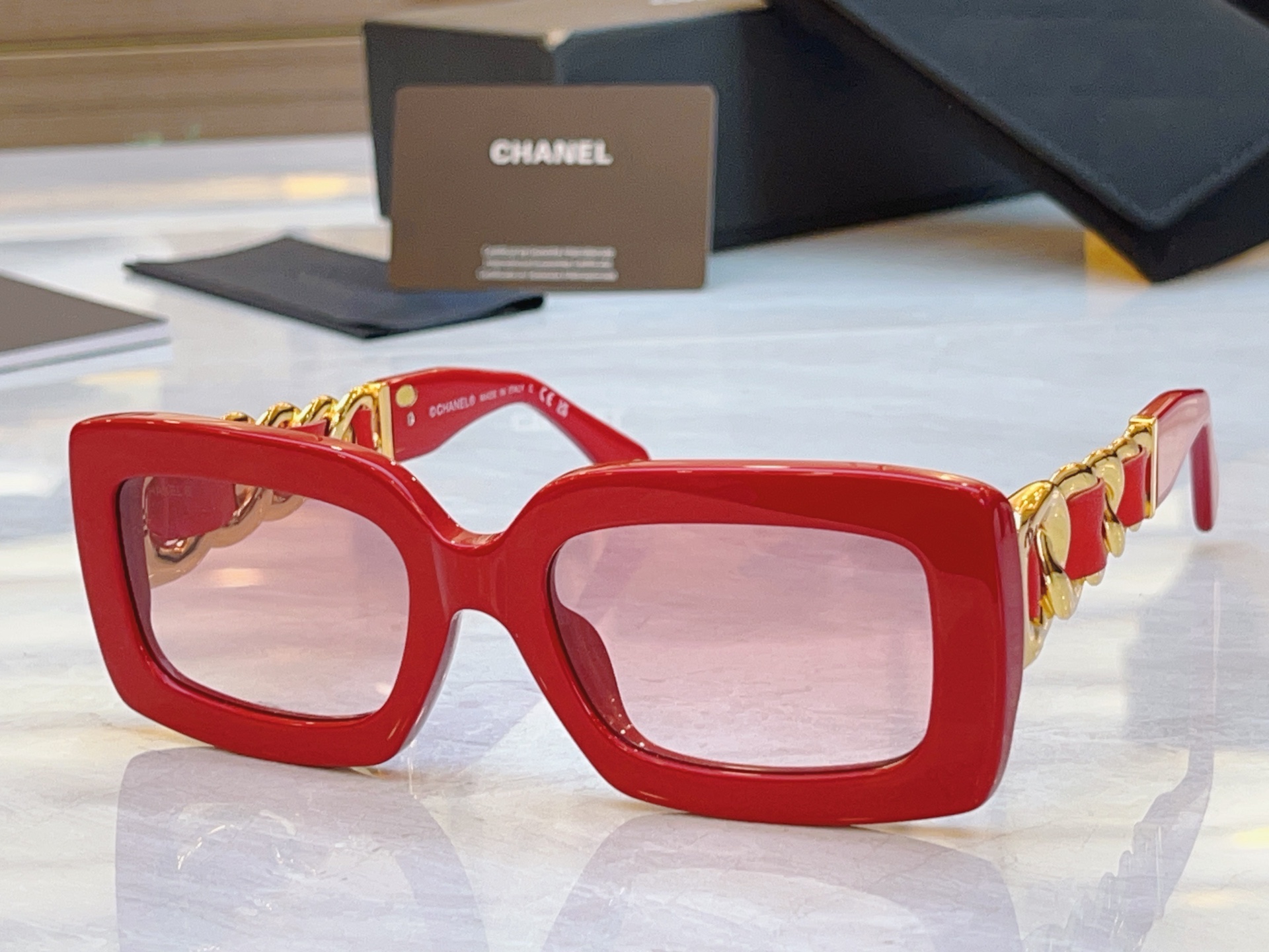 ，【CHANE*】香奈*儿新款太阳镜，MODEL：CH9183，SIZE：54口20-140