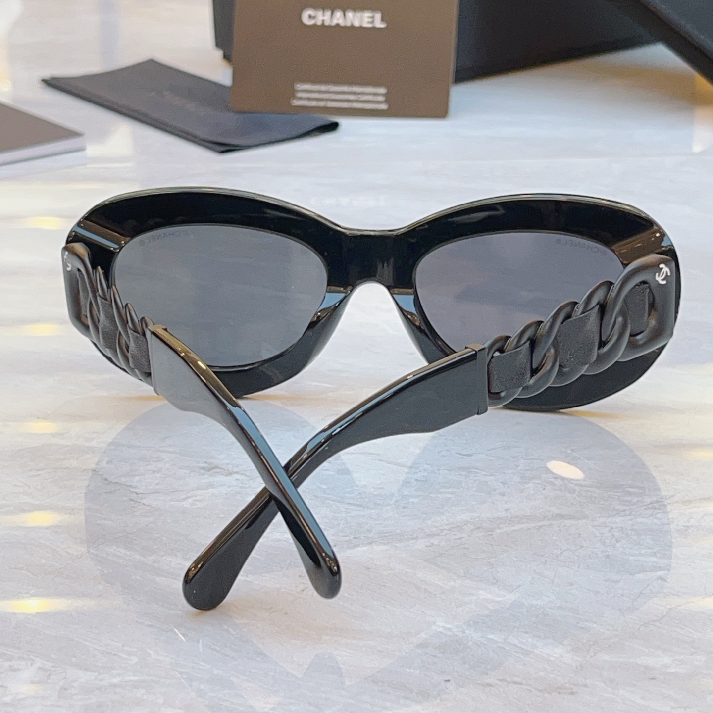 ，【CHANE*】香奈*儿新款太阳镜，MODEL：CH9182，SIZE：54口20-140