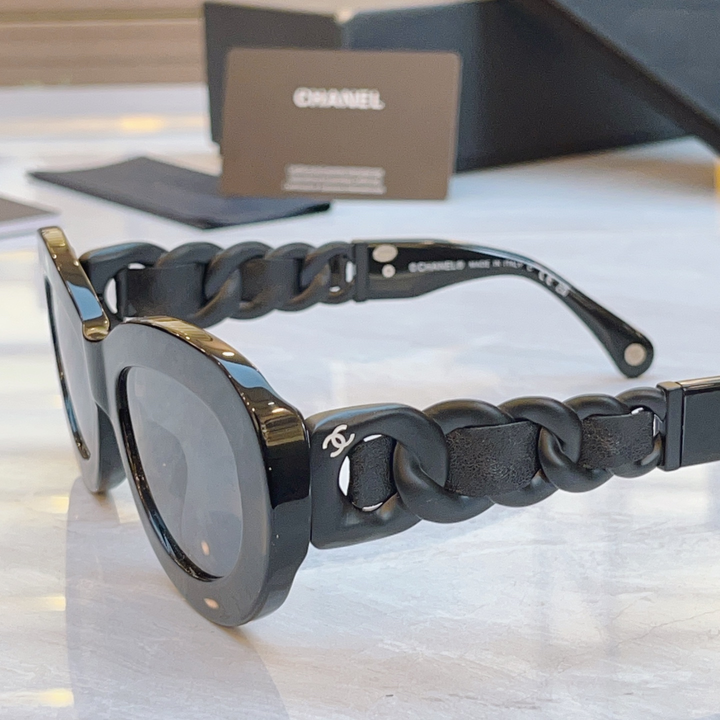 ，【CHANE*】香奈*儿新款太阳镜，MODEL：CH9182，SIZE：54口20-140