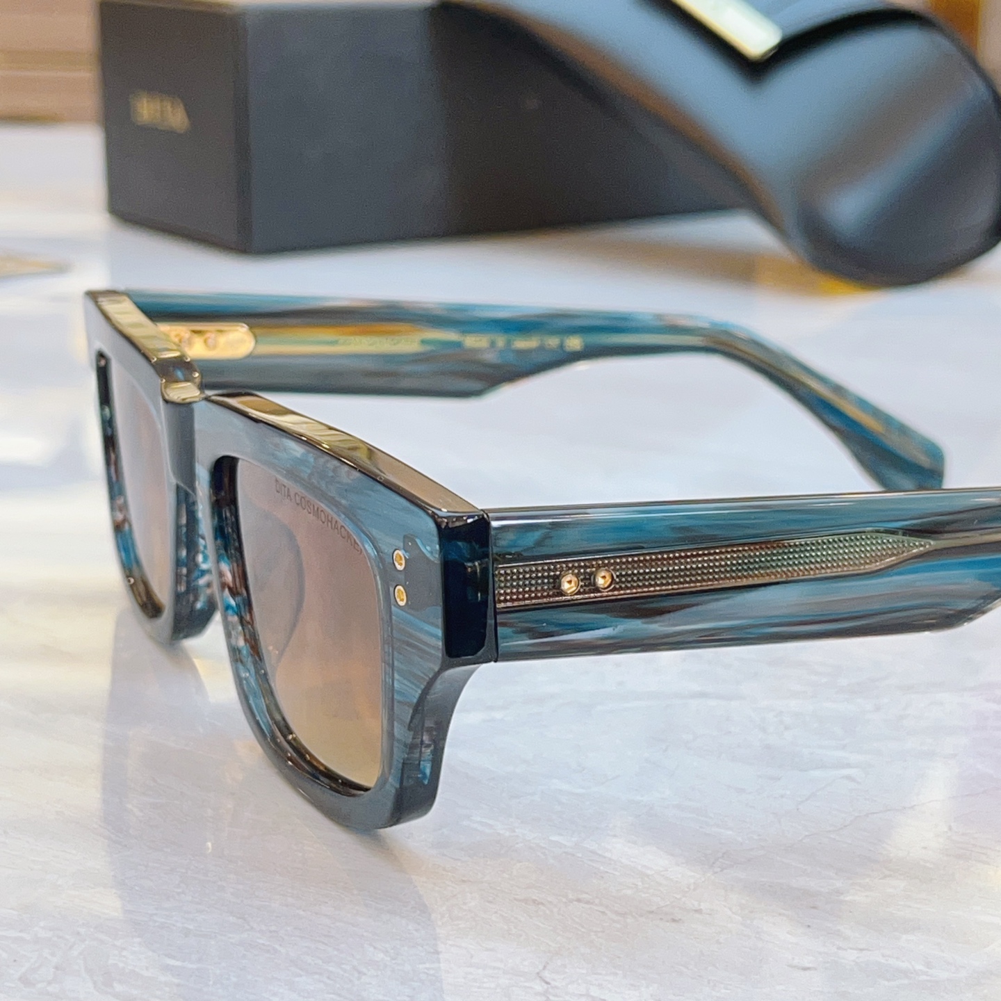 ，【DIT*】蒂*塔新款太阳镜，MODEL：DTS727-A-05，SIZE：50口21-148