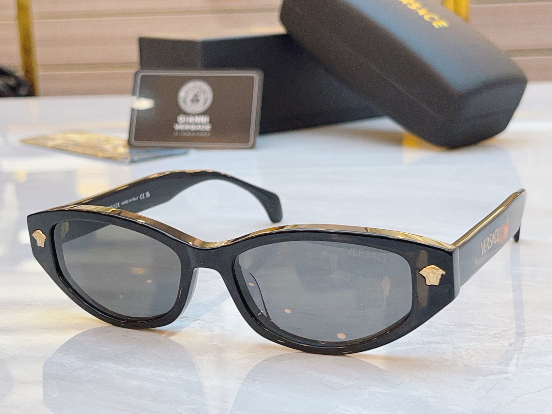 ，【VERSAC*】范思*哲新款太阳镜，MODEL：VE 4512D，SIZE：54口17-140