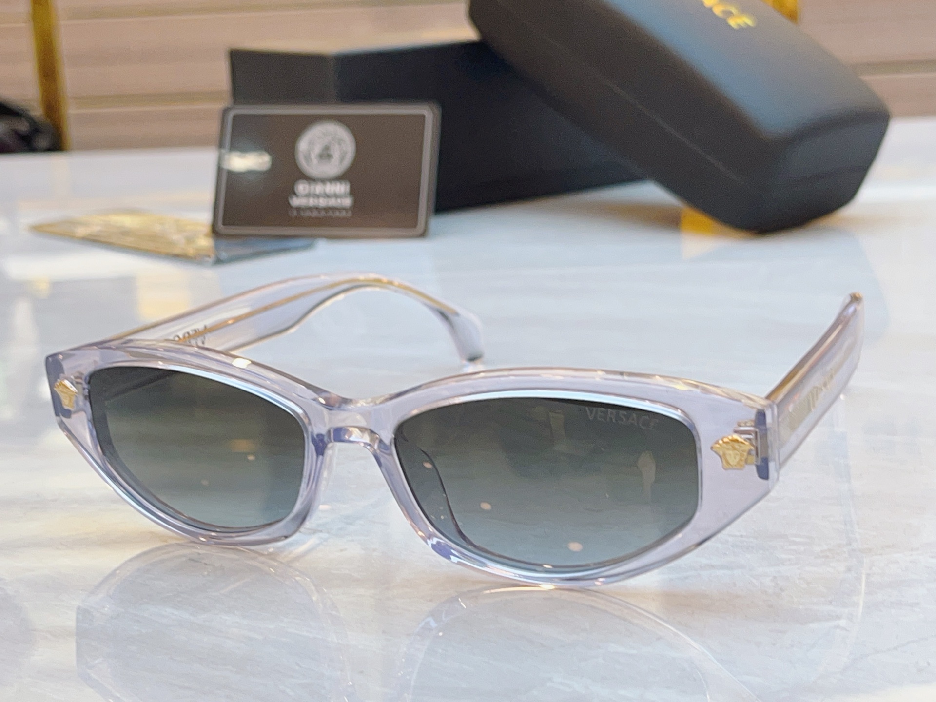 ，【VERSAC*】范思*哲新款太阳镜，MODEL：VE 4512D，SIZE：54口17-140