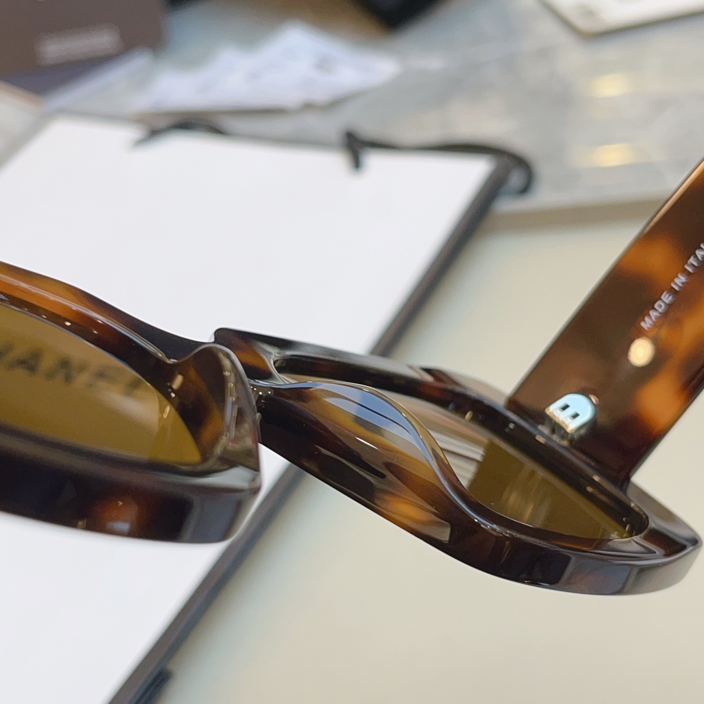 ，【CHANE*】香奈*儿新款太阳镜🕶️，MODEL：CH5435，SIZE：53口22-140