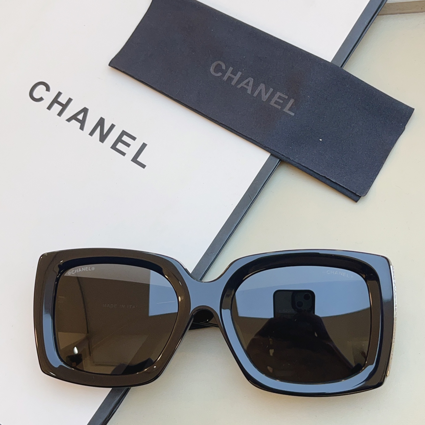 ，【CHANE*】香奈*儿新款太阳镜🕶️，MODEL：CH5435，SIZE：53口22-140