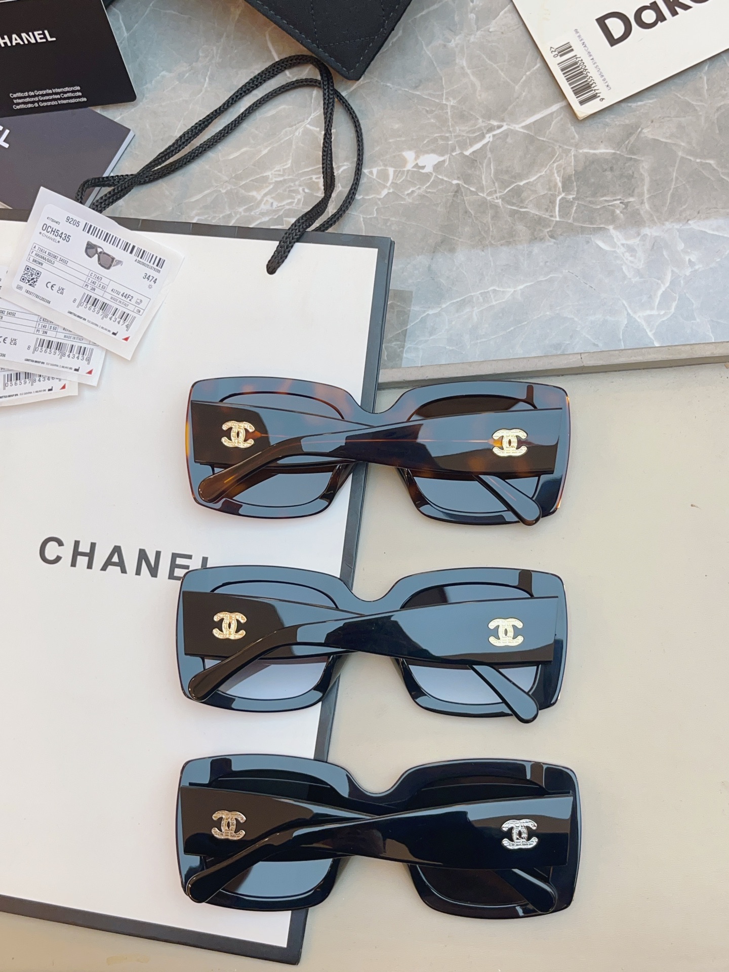 ，【CHANE*】香奈*儿新款太阳镜🕶️，MODEL：CH5435，SIZE：53口22-140