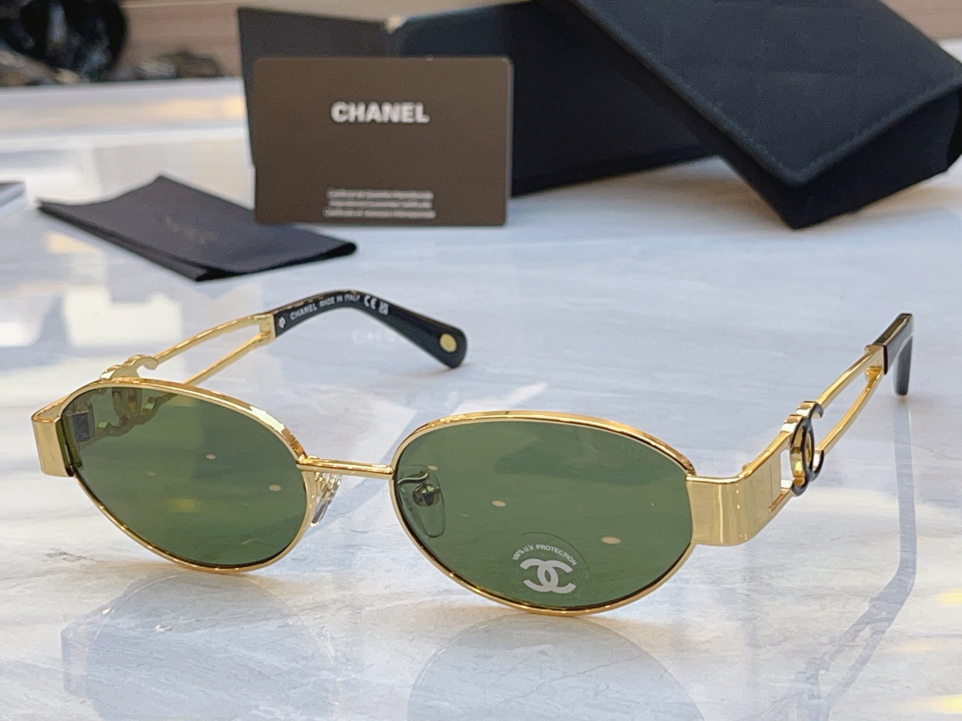 ，【CHANE*】香奈*儿新款太阳镜🕶️，MODEL：CH9180，SIZE：54口18-140