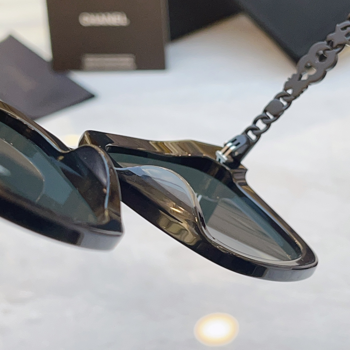 ，【CHANE*】香奈*儿新款太阳镜🕶️，MODEL：CH5435，SIZE：64口17-145