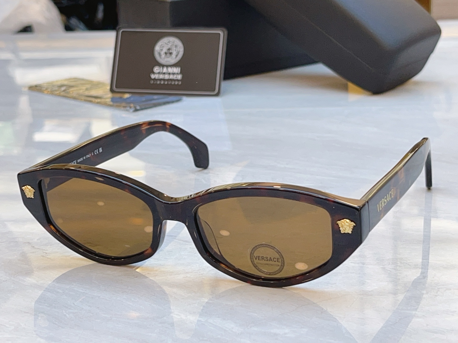 ，【VERSAC*】范思*哲新款太阳镜，MODEL：VE 4512D，SIZE：54口18-145