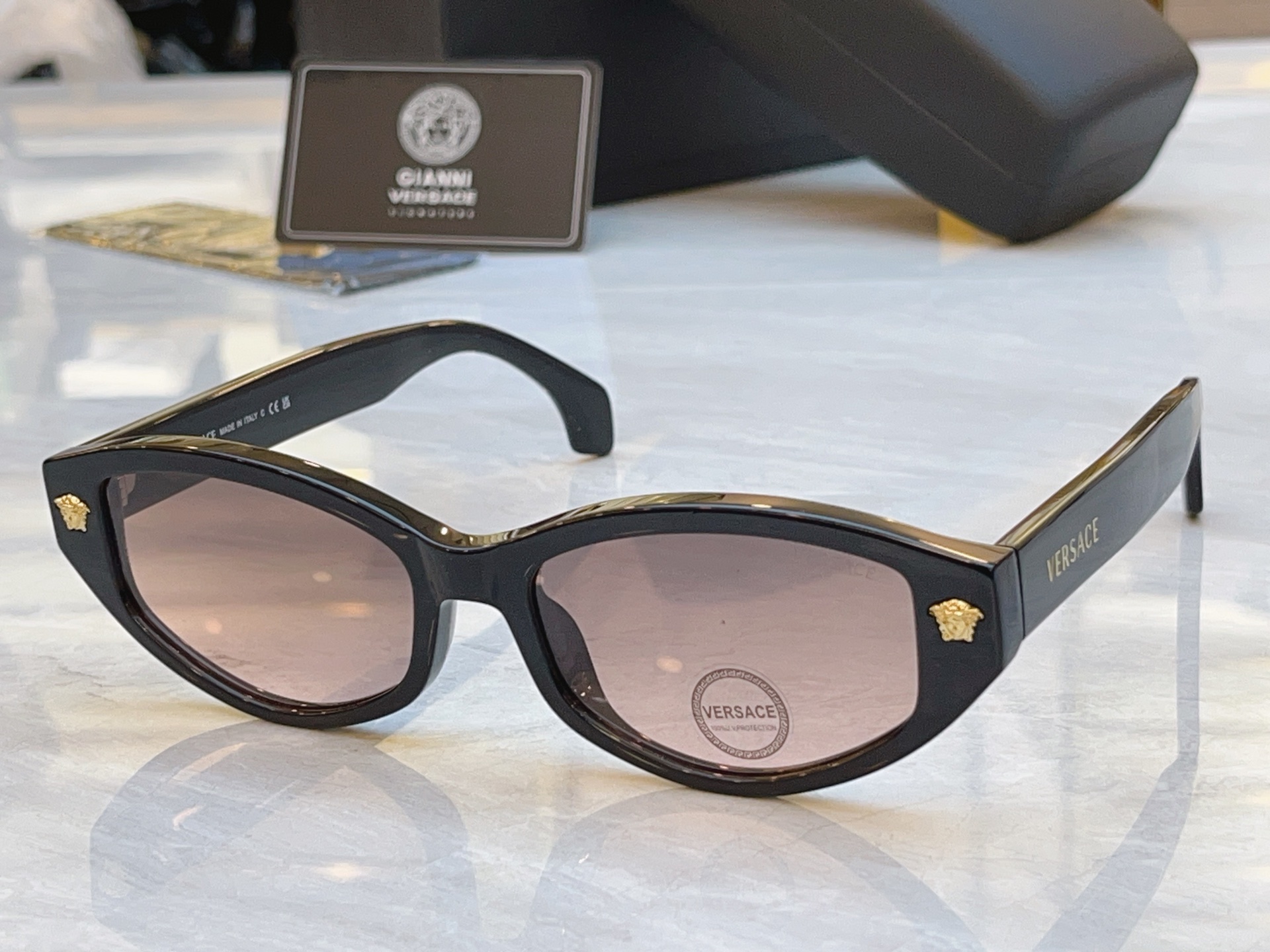 ，【VERSAC*】范思*哲新款太阳镜，MODEL：VE 4512D，SIZE：54口18-145