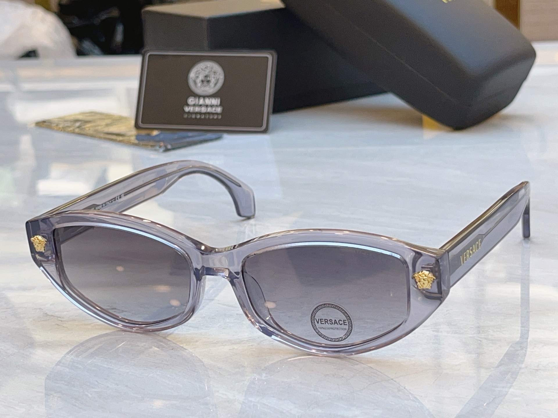 ，【VERSAC*】范思*哲新款太阳镜，MODEL：VE 4512D，SIZE：54口18-145