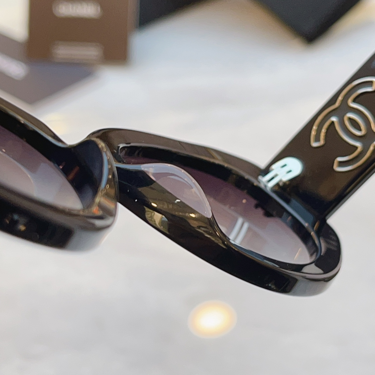 ，【CHANE*】香奈*儿新款太阳镜🕶️，MODEL：CH5511-H，SIZE：65口14-145