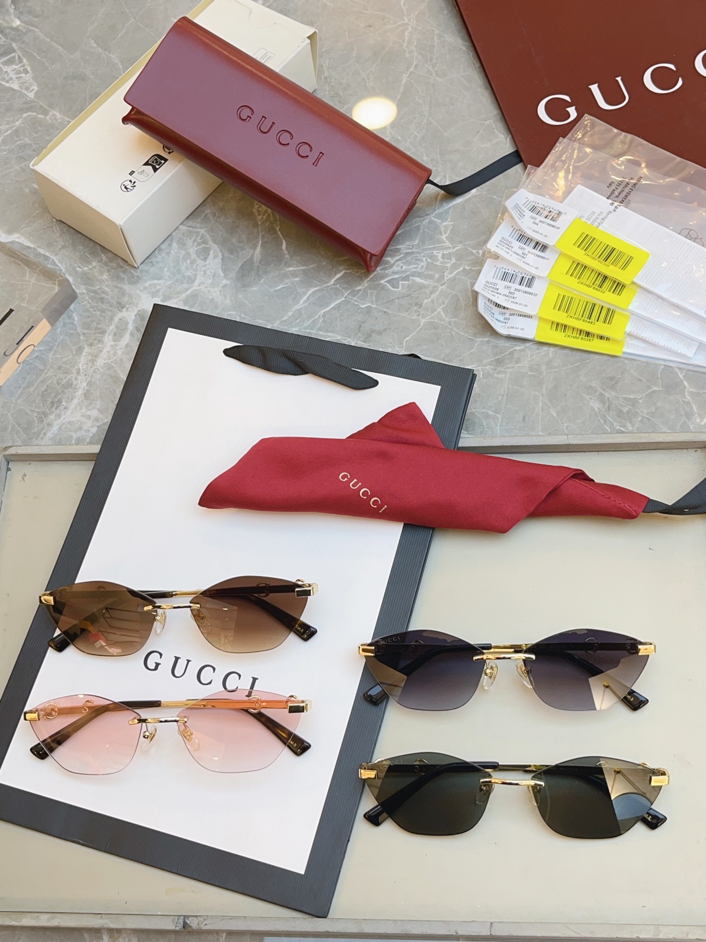 ，【GUCC*】古*驰新款太阳镜 高版本✨，MODEL：GG2050SA，SIZE：60口17-140 
