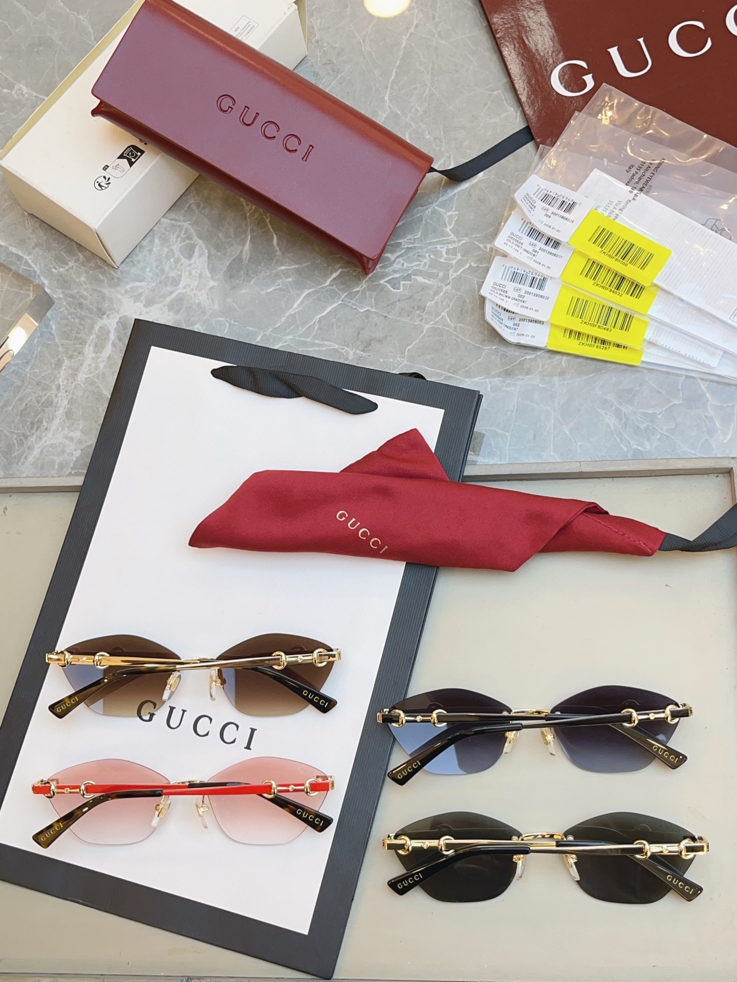 ，【GUCC*】古*驰新款太阳镜 高版本✨，MODEL：GG2050SA，SIZE：60口17-140 