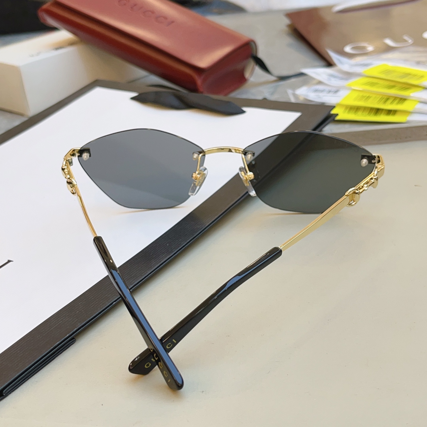 ，【GUCC*】古*驰新款太阳镜 高版本✨，MODEL：GG2050SA，SIZE：60口17-140 