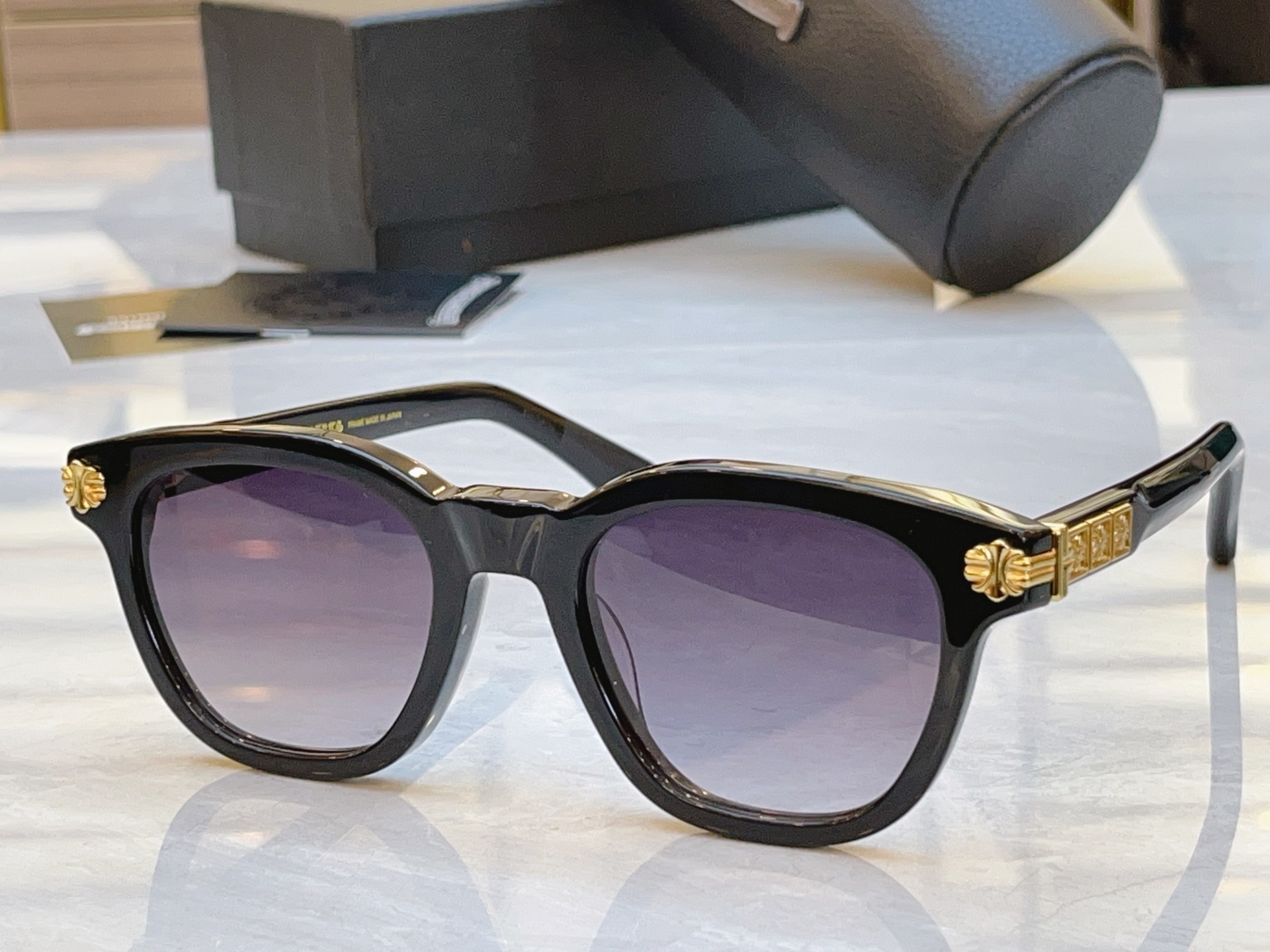 ，【CHROME HEART*】克罗*心新款太阳镜，MODEL：MOS，SIZE：52口21-153