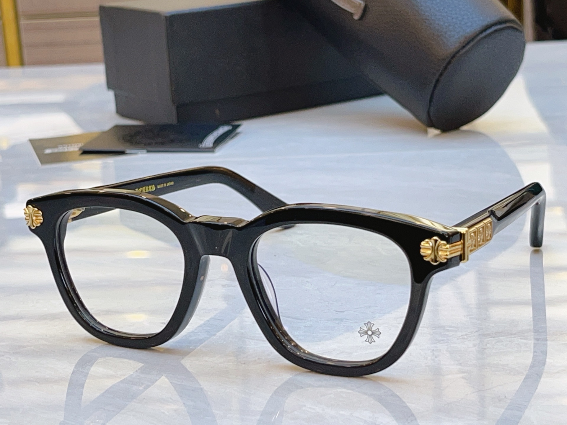 ，【CHROME HEART*】克罗*心新款太阳镜，MODEL：MOS，SIZE：52口21-153