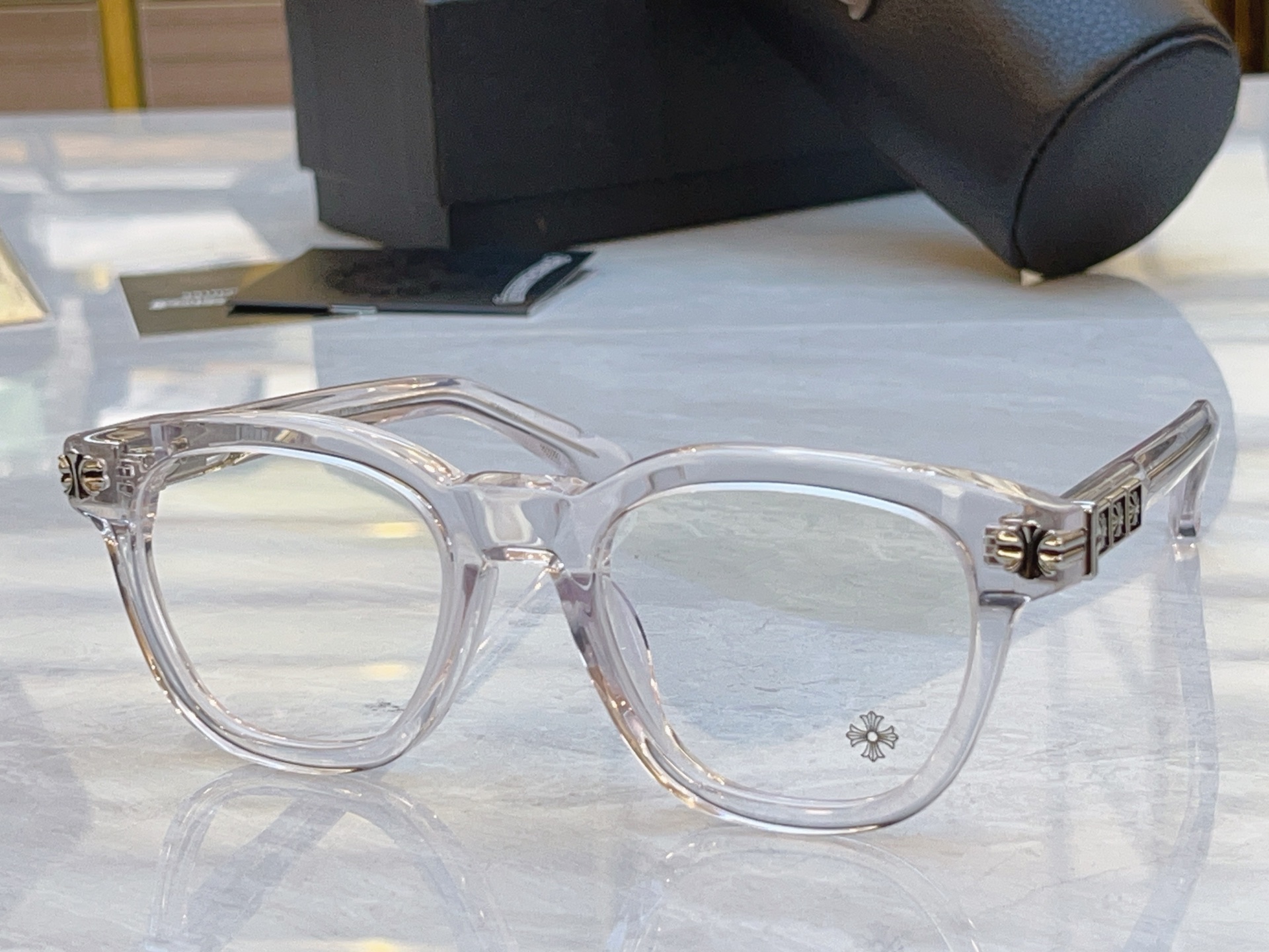 ，【CHROME HEART*】克罗*心新款太阳镜，MODEL：MOS，SIZE：52口21-153