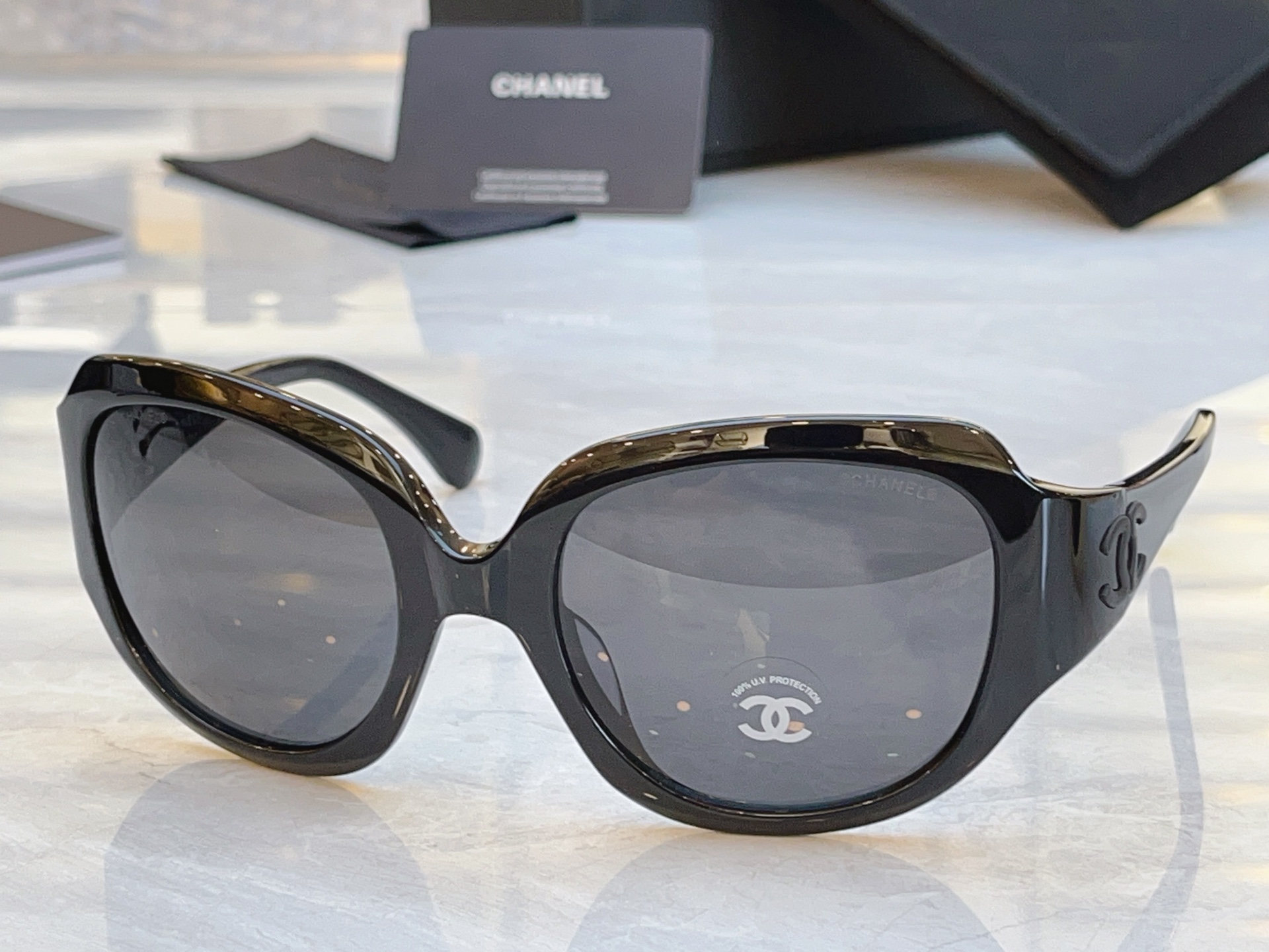 ，【CHANE*】香奈儿新款太阳镜，MODEL：9199，SIZE：57口22