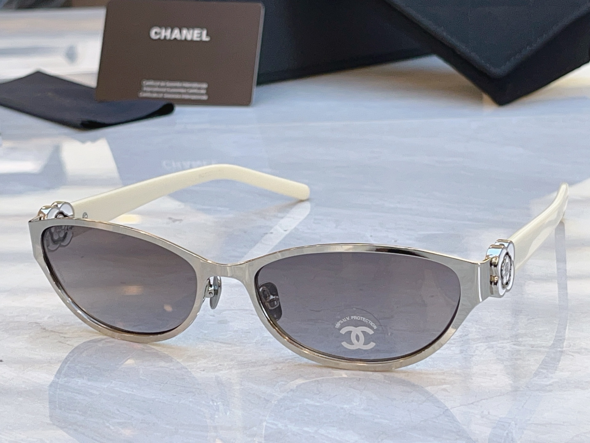 ，【CHANE*】香奈儿新款太阳镜，MODEL：6016，SIZE：56口17-140