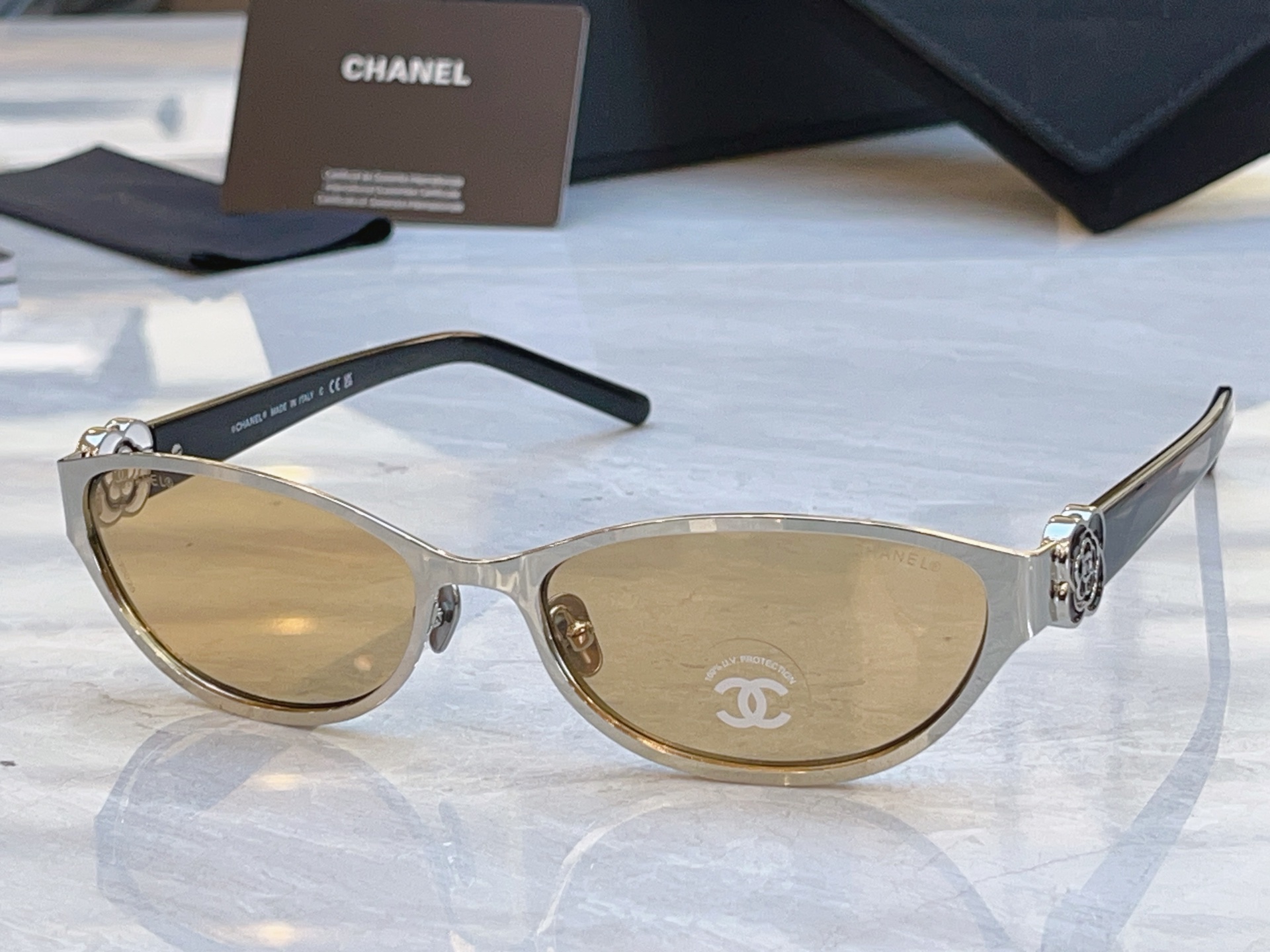 ，【CHANE*】香奈儿新款太阳镜，MODEL：6016，SIZE：56口17-140