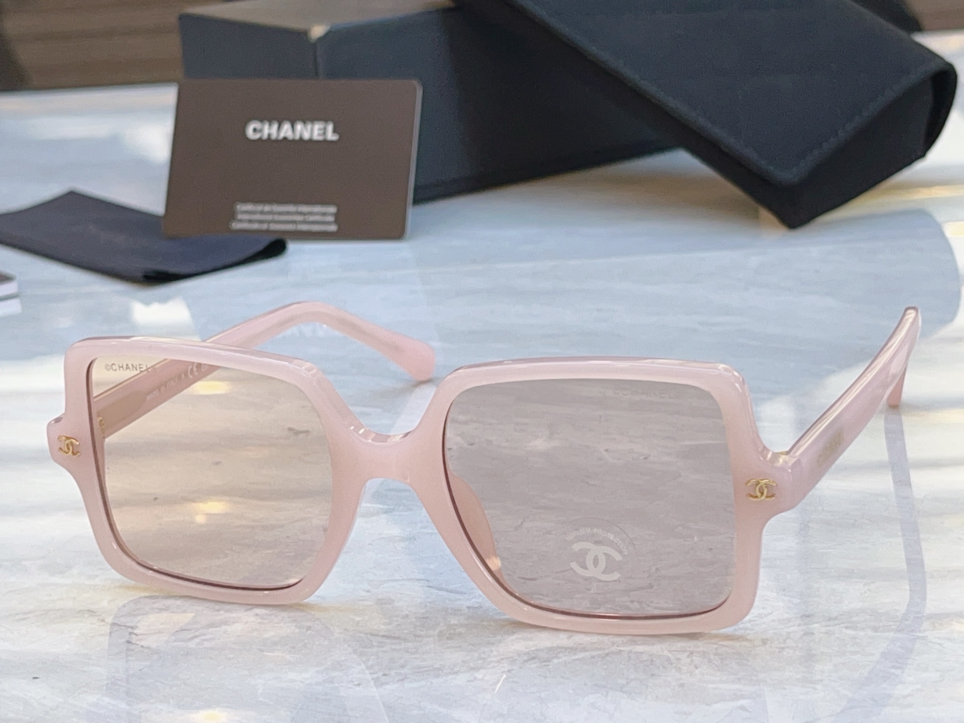 ，【CHANE*】香奈儿新款太阳镜，MODEL：9193，SIZE：53口21-140