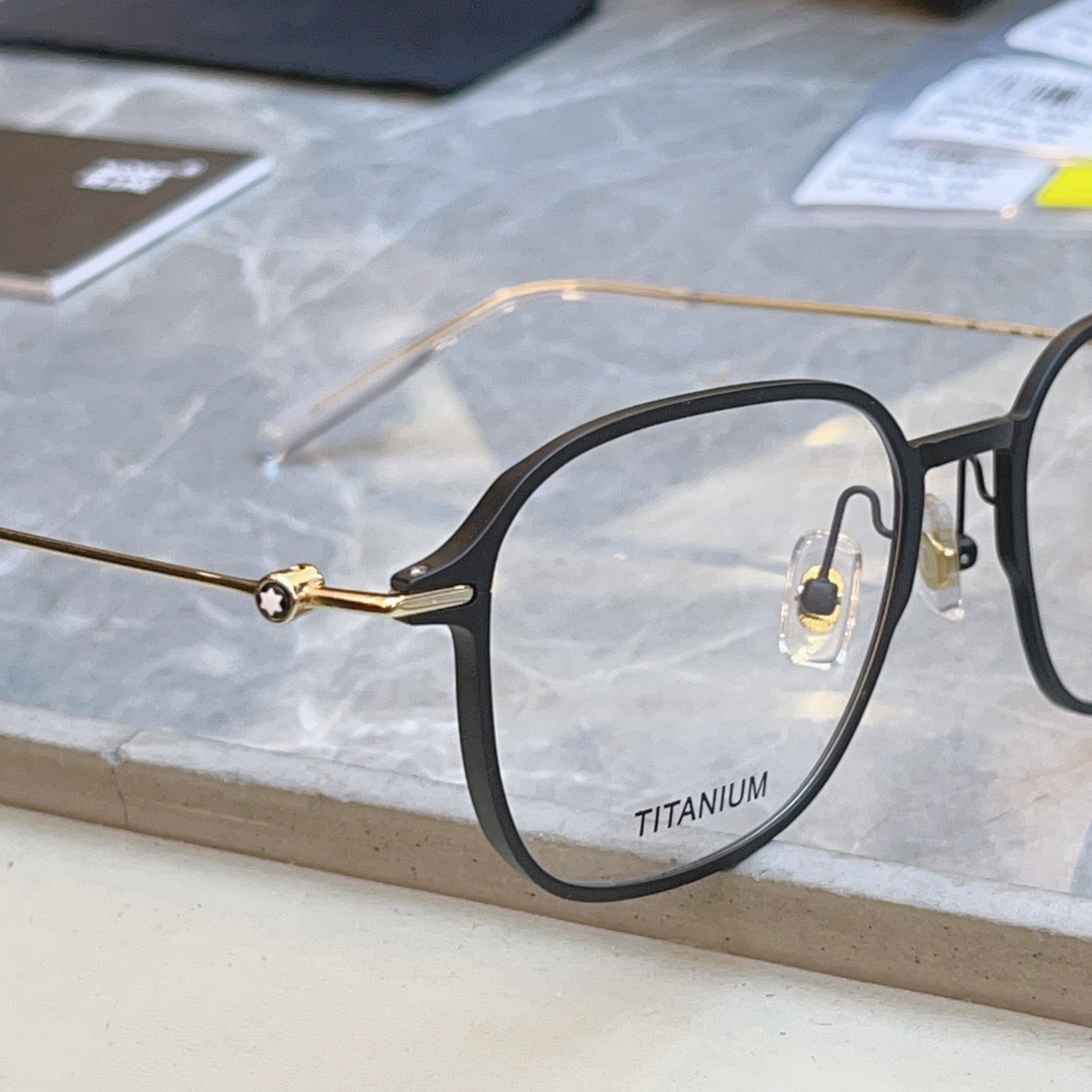 【MONT BLAN*】万宝*龙新款太阳镜，钛架✨MODEL:MB0358O，SIZE:53口19-14